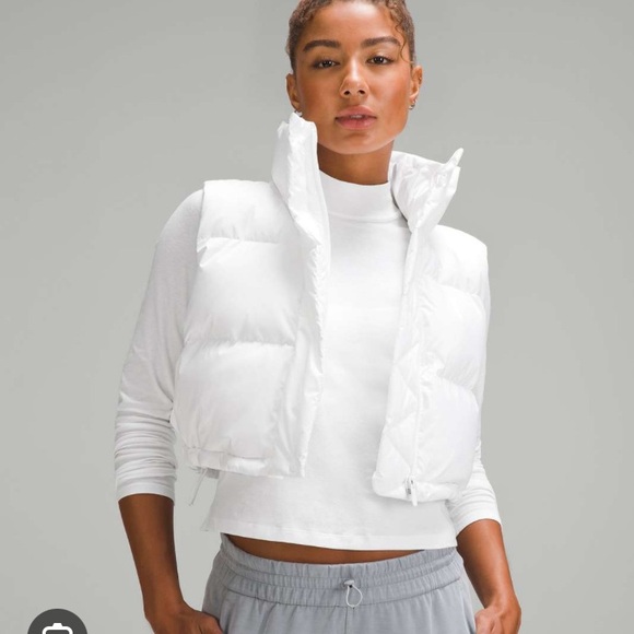 lululemon super crop wunderpuff vest